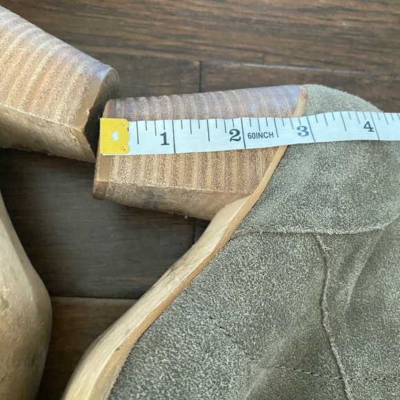 Sole Society Alba Khaki Boots Size 7.5 - Picture 7 of 8